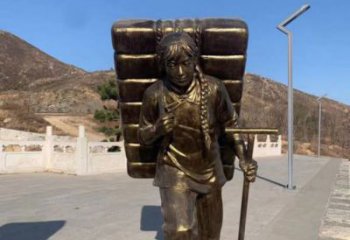 公園絲綢之路雕塑 酒店門口雕塑 彩繪擺件