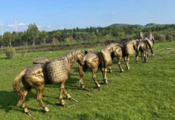 廣場絲綢之路雕塑 公園古代雕塑 抽象擺件