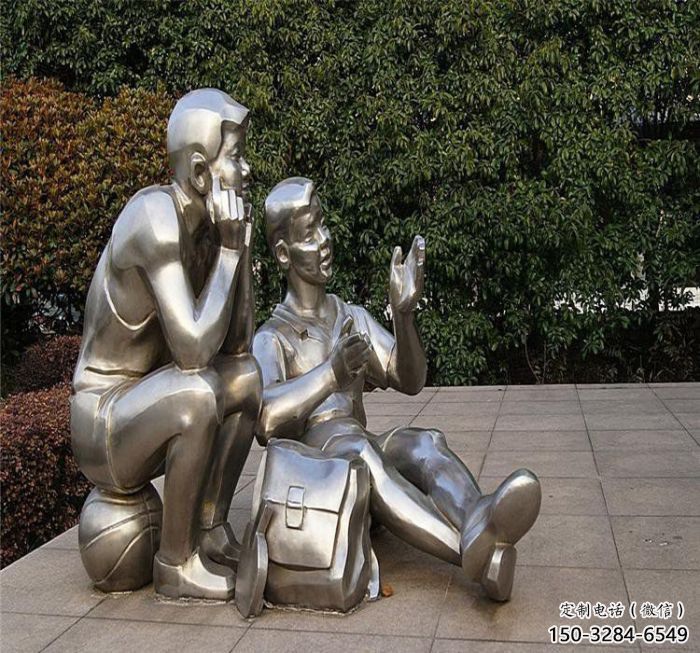 學生少先隊員雕塑 店門口園林雕塑 學生小品