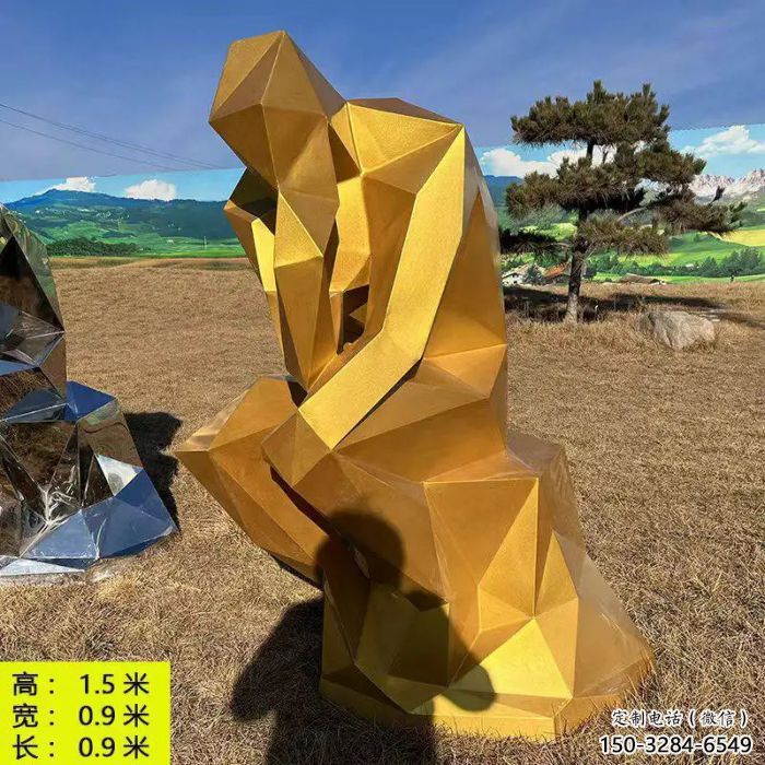 思考者雕塑 廣場沉思者雕塑 門口小品