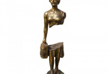 空心人旅行者雕塑 酒店公園雕塑 風景區擺件