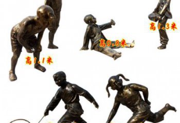 公園孩子雕塑 酒店門口雕塑 彩繪擺件