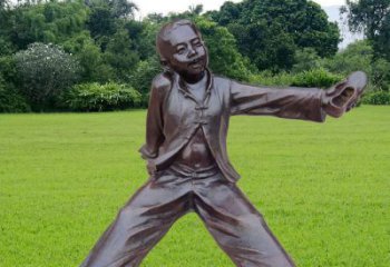 園林孩子雕塑 田間彩繪雕塑 童趣擺件