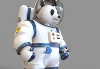 店門口太空人雕塑 創(chuàng)意景觀雕塑 航天擺件