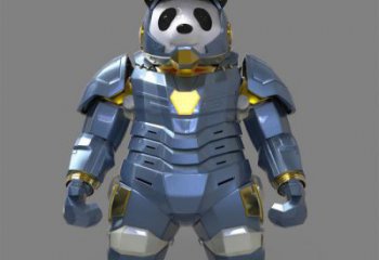 公園太空人雕塑 酒店門口雕塑 彩繪擺件