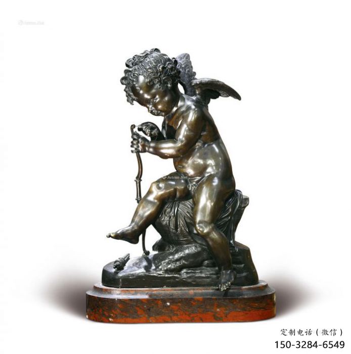 丘比特雕塑生產 景觀美陳歐式雕塑 噴漆肖像雕塑