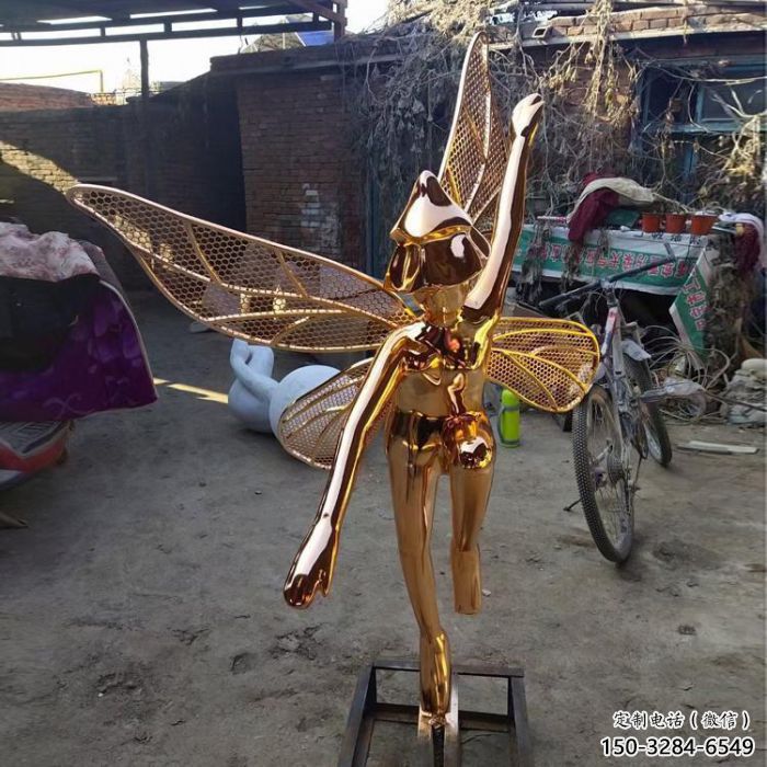 景觀天使雕塑 仿真景觀小品 景觀卡通雕塑