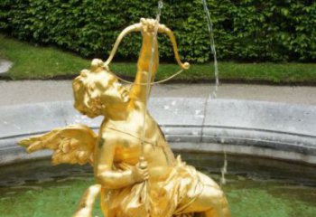 廣場(chǎng)丘比特雕塑廠家 抽象歐式雕塑 烤漆肖像雕塑