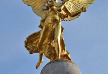 公園天使雕塑 戶外景觀擺件 抽象卡通雕塑