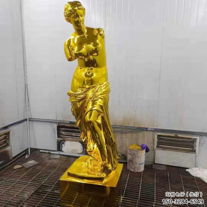 創意維納斯雕塑廠家 啞光西方雕塑 公園肖像雕塑