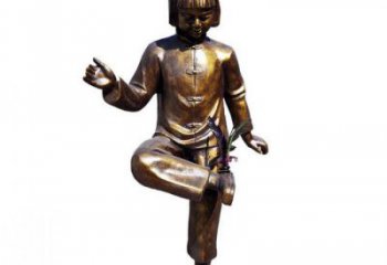 房地產小孩子雕塑供應商 現代景觀玩耍雕塑 幾何童趣雕塑