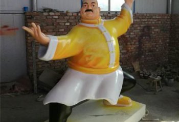大型廚師雕塑供應商 卡通步行街動漫雕塑 彩繪卡通雕塑