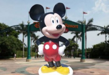 大型米奇雕塑制作 歐式步行街動(dòng)漫雕塑 彩繪卡通雕塑