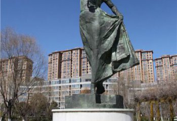 南丁格爾雕塑生產(chǎn)廠家 烤漆大型名人雕塑 仿銅雕塑