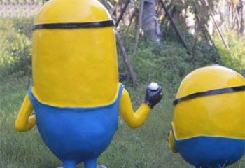 承接街道小黃人雕塑 現(xiàn)代景觀動漫雕塑 彩繪卡通雕塑