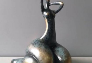 大型女人雕塑規格 鍛造青銅女性雕塑 房地產歐式雕塑