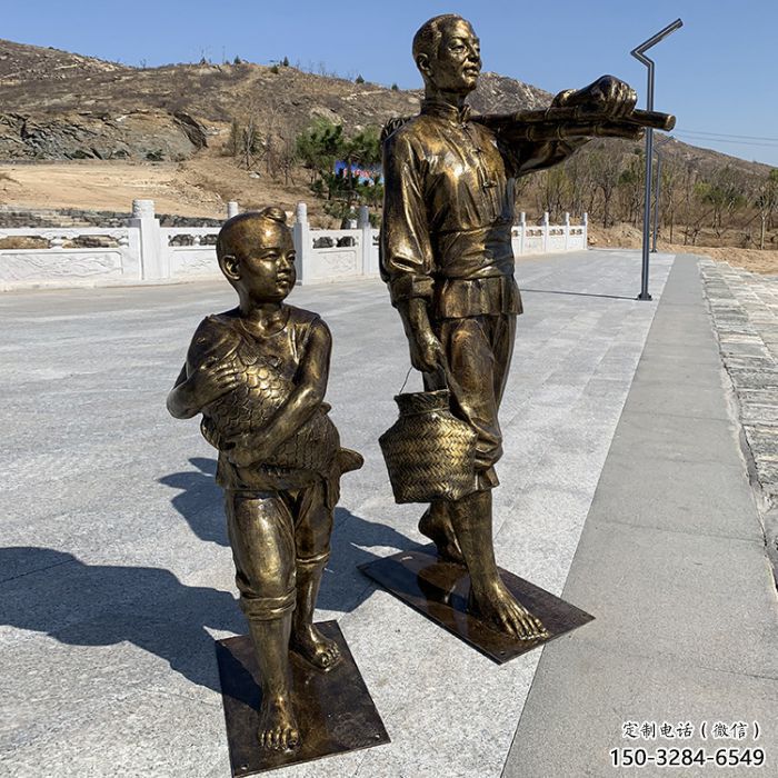 承接大門口爆米花雕塑 公園民俗雕塑 仿真小吃雕塑