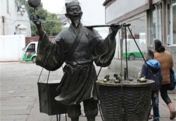 商場小販雕塑加工 民俗雕塑 店門口小品