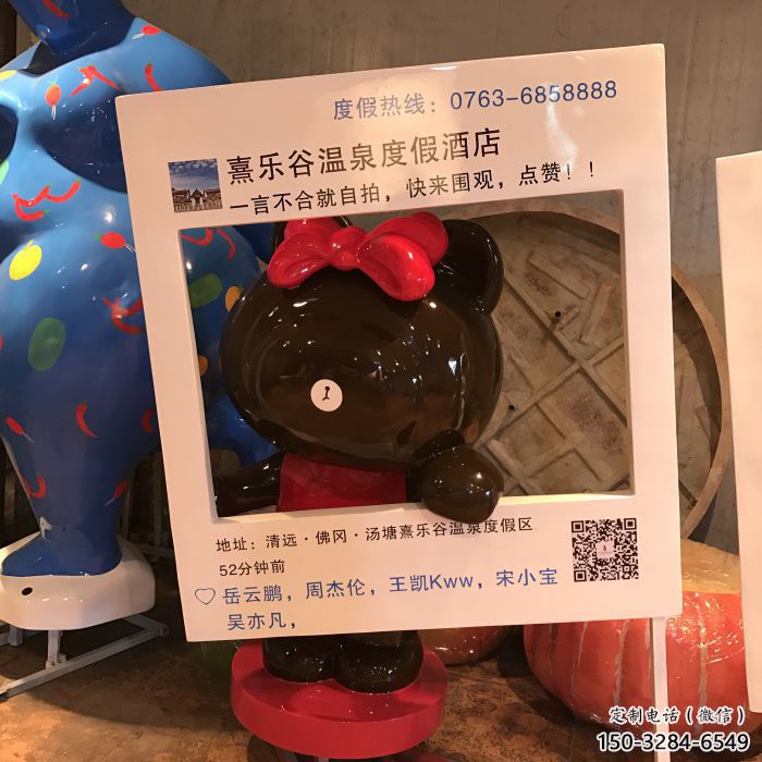 大型玩偶雕塑價(jià)格 門口創(chuàng)意雕塑 售樓處小品