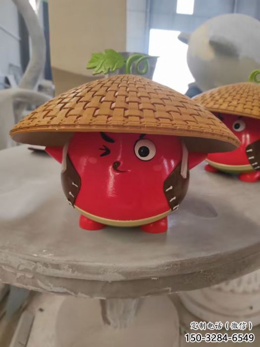 大型玩偶雕塑加工 商業街廣場雕塑 彩繪擺件