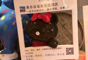 大型玩偶雕塑價格 門口創(chuàng)意雕塑 售樓處小品