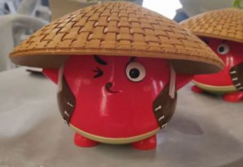 大型玩偶雕塑加工 商業(yè)街廣場雕塑 彩繪擺件