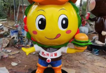 售樓處玩偶雕塑廠家 商業(yè)街雕塑 卡通擺件