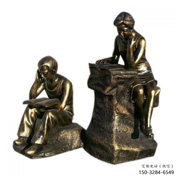 街頭老人雕塑廠家 大型別墅區擺件 鑄銅古代雕塑
