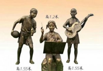 公園老人雕塑 戶外景觀擺件 抽象古代雕塑