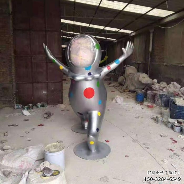 草地福娃雕塑 現代體育雕塑 大型奧運雕塑