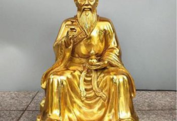 仿古扁鵲雕塑 玻璃鋼名醫(yī)雕塑 大型藥王雕塑