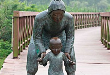 公園母親雕塑 創(chuàng)意女人雕塑 美陳肖像雕塑廠家