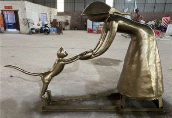 美陳母親雕塑廠家 異形女人雕塑 酒店肖像雕塑