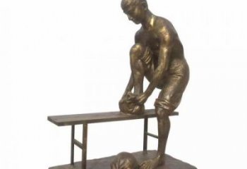 街頭茶道雕塑 步行街民俗雕塑 大型制茶雕塑廠家