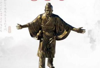 華佗雕塑廠 仿真景觀藥王雕塑 烤漆名醫雕塑