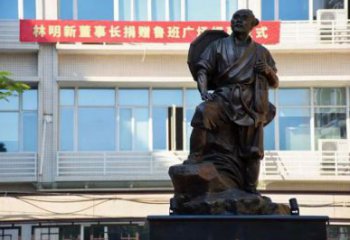 魯班雕塑 仿銅手藝人雕塑 農村木匠雕塑