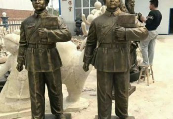 大型雷鋒雕塑 步行街人物雕塑 彩繪英雄雕塑