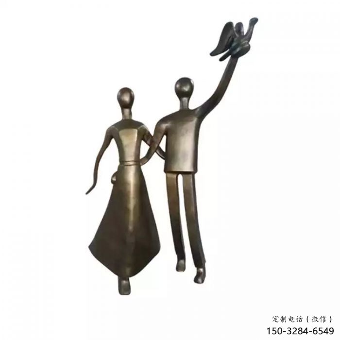 生產(chǎn)愛情雕塑 現(xiàn)代親吻雕塑 大型戀人雕塑
