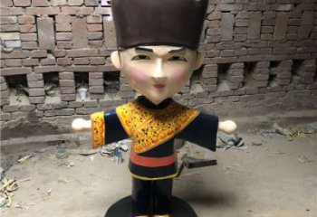 別墅區京劇雕塑廠家 仿真唱戲雕塑 大型民俗雕塑