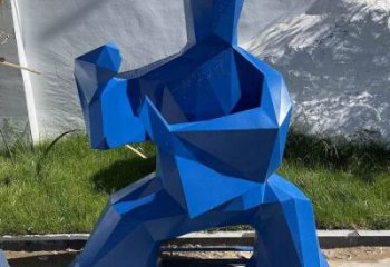 彩繪武術(shù)雕塑廠家 現(xiàn)代功夫雕塑 公園練拳雕塑