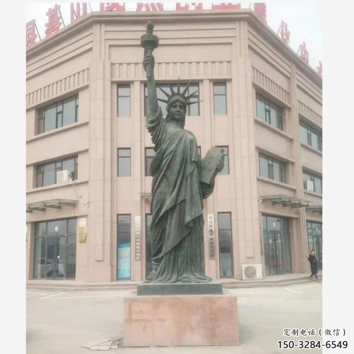 草地和平女神雕塑廠家 現代人物雕塑 大型歐式雕塑