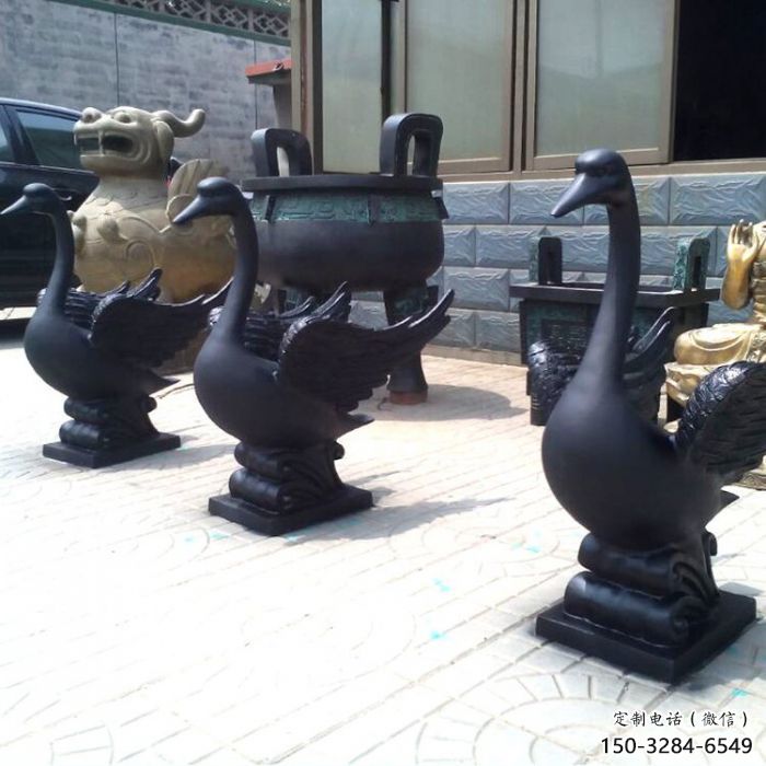 鴨子雕塑廠家，仿真動(dòng)物， 動(dòng)物雕塑生產(chǎn)