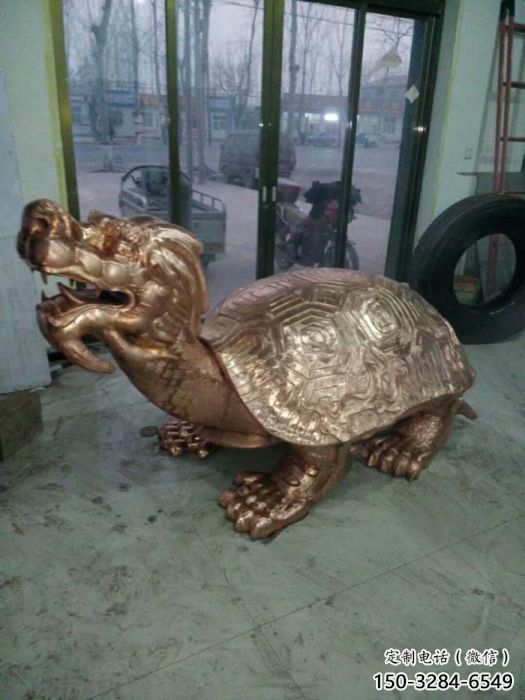 抽象海龜?shù)袼軓S家 店門口彩繪雕塑 步行街?jǐn)[件