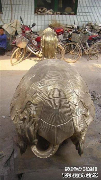 風(fēng)景區(qū)海龜?shù)袼苄Ч麍D 售樓處廣場雕塑 仿古擺件