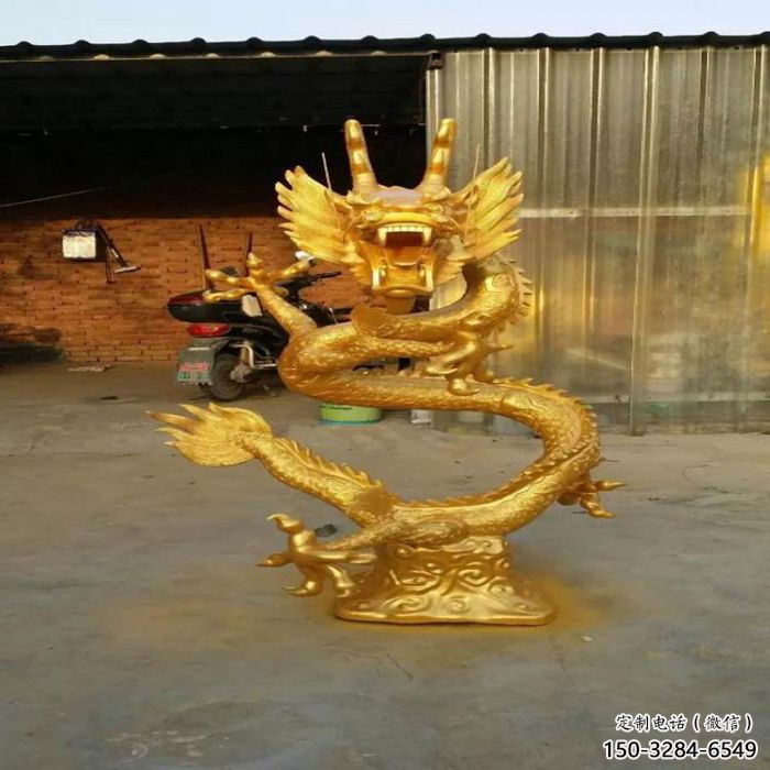 加工龍頭雕塑廠，園林動物雕塑，房地產售樓處擺件