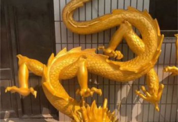 仿真龍頭雕塑廠家，公園動物雕塑，房地產售樓處擺件