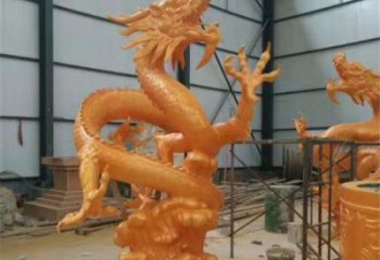 生產龍頭雕塑廠家，仿銅動物雕塑，房地產售樓處擺件