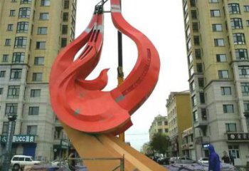 酒店鳥類雕塑生產商，家禽主題，烤漆彩繪工藝