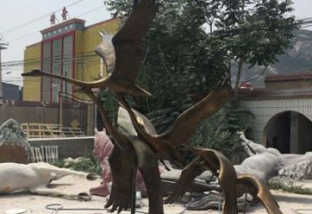 店門口大雁雕塑廠家 創意景觀雕塑 仿真擺件