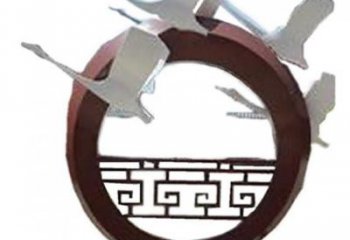 園林大雁雕塑廠家 城市廣場雕塑 步行街擺件
